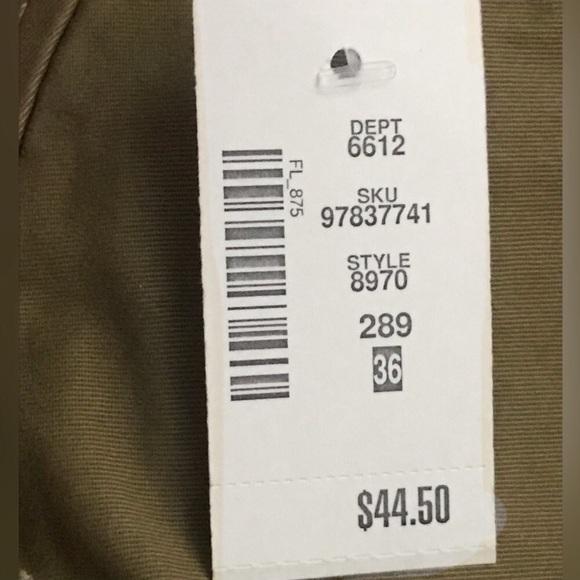 NWT $45 Men’s AERO Stretch Reflex Twill Classic Shorts Flat Front 9.5” Inseam 36 - Picture 3 of 5